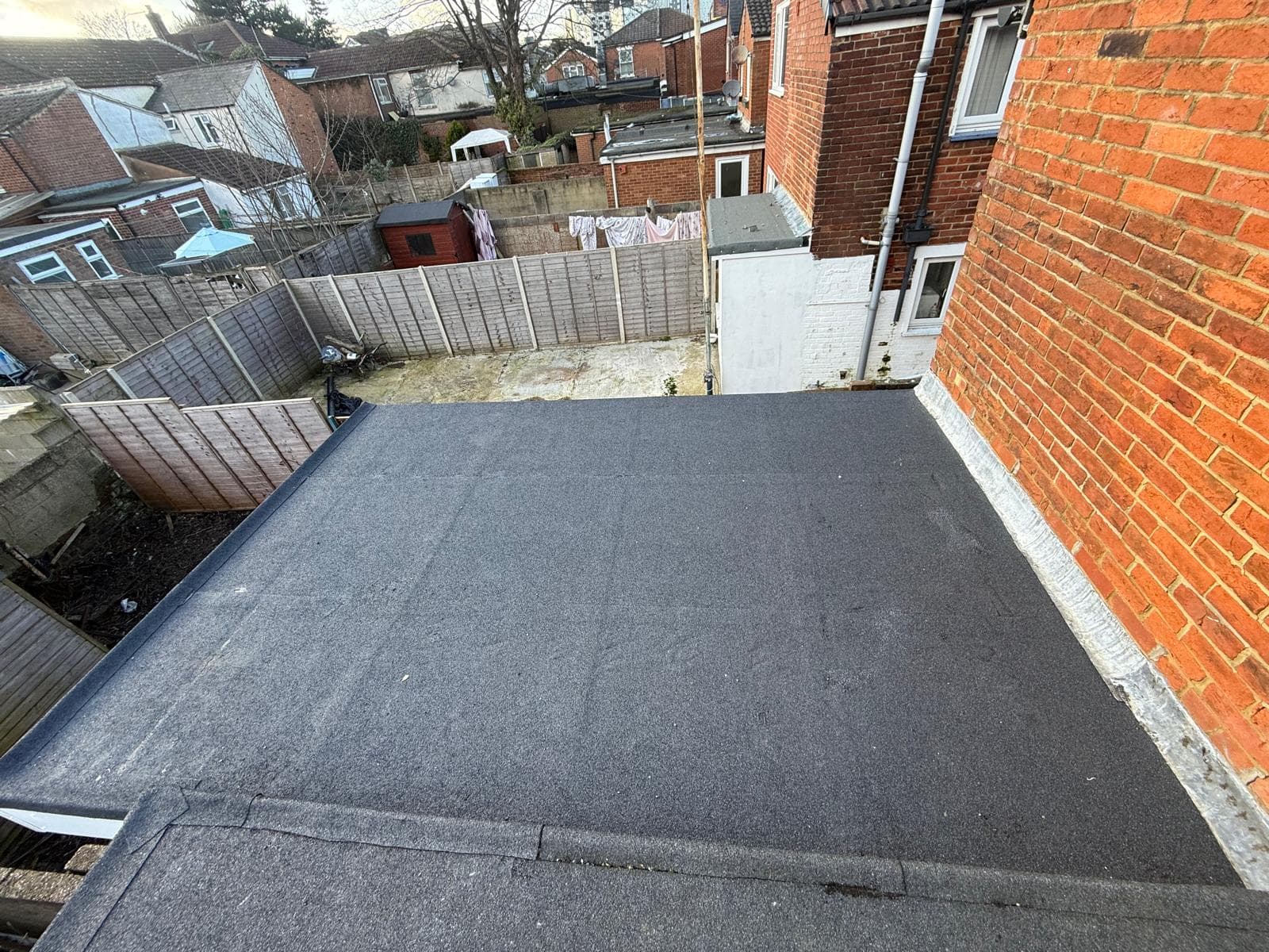Flat Roof Completed