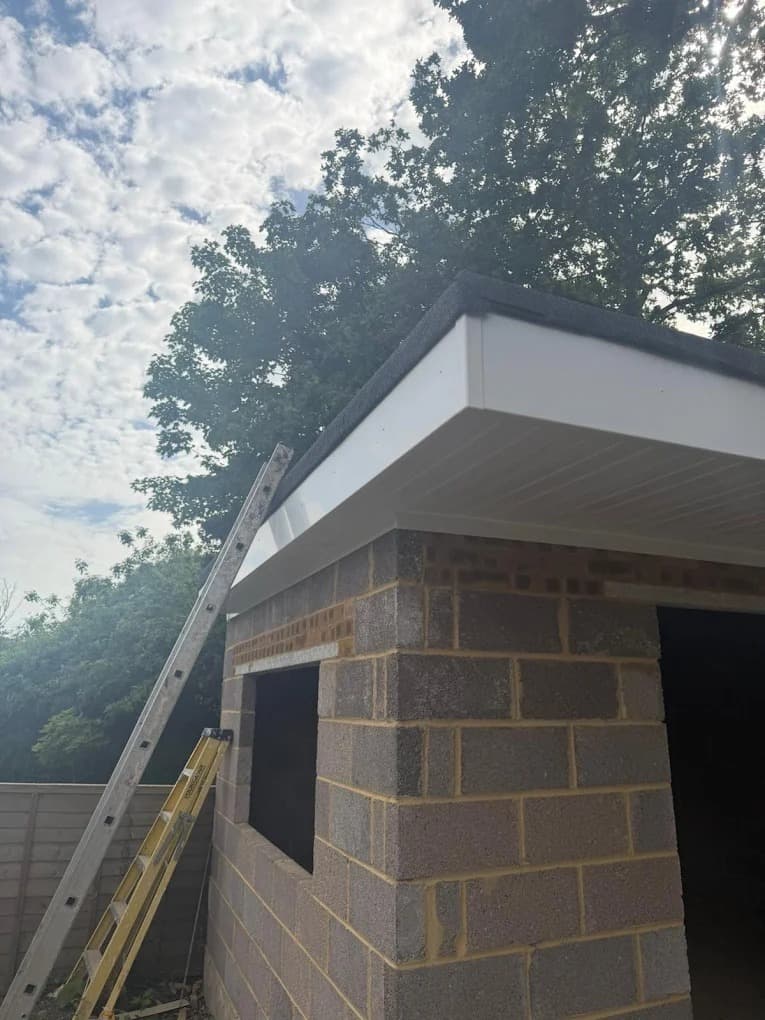 Gutter repair work in Hampshire — photo 1